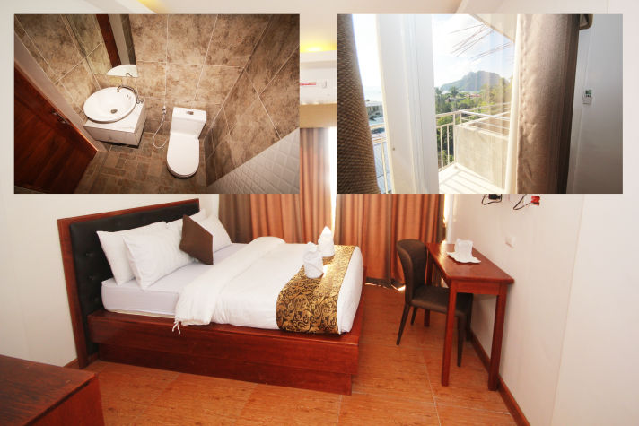 El Nido Royal Palm Inn 3rd Floor De Luxe Double with Balcony